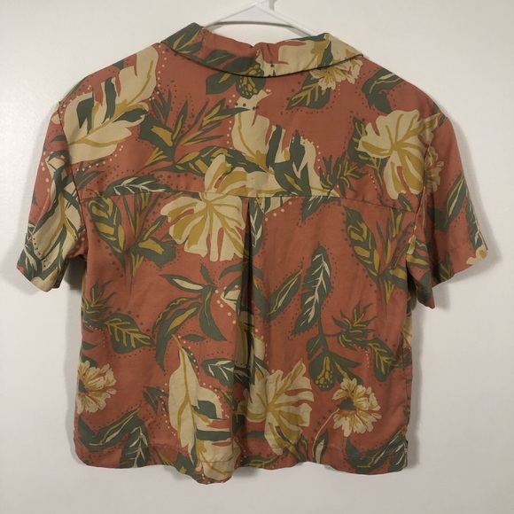 Cynthia Rowley 100% Lyocel Tropical Cabana Shirt Top. Women’s sz Small - Picture 8 of 14